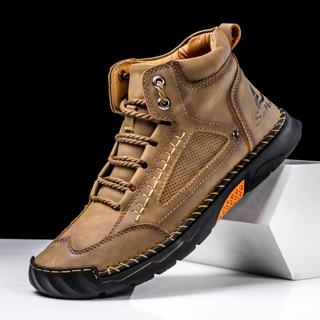 Casual Leren High Top Schoenen