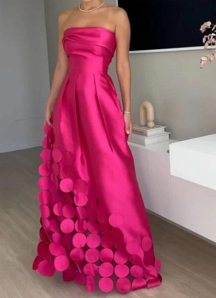Formele Sheath Dress met uitlopende zoom