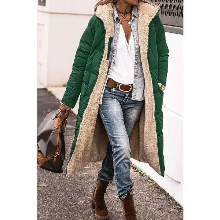 Omkeerbare Faux Fur Jacket voor dames