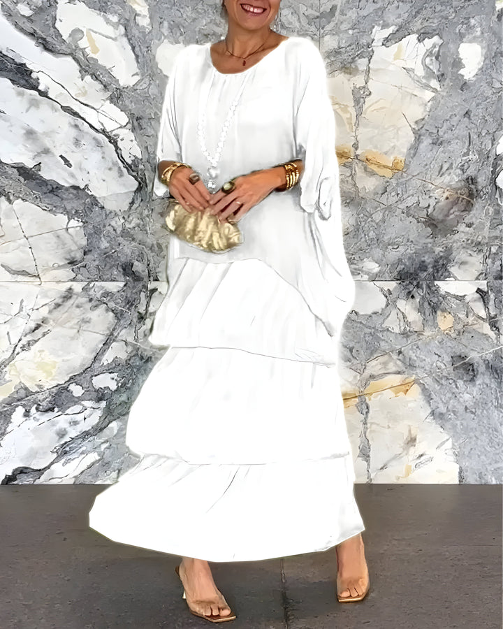 Chic Luna Dress met Soft Layered Dress