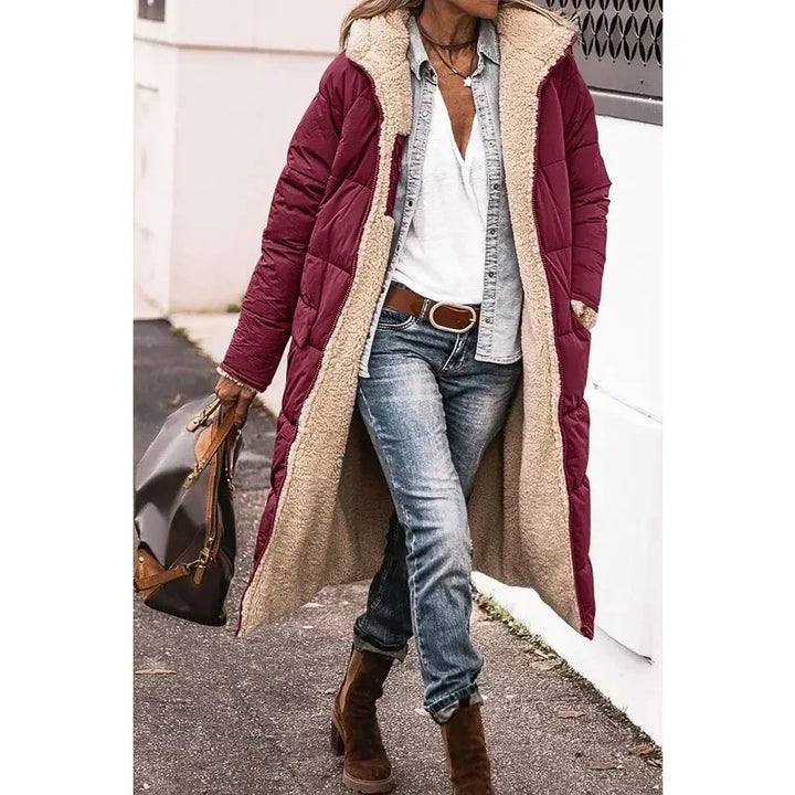 Omkeerbare Faux Fur Jacket voor dames