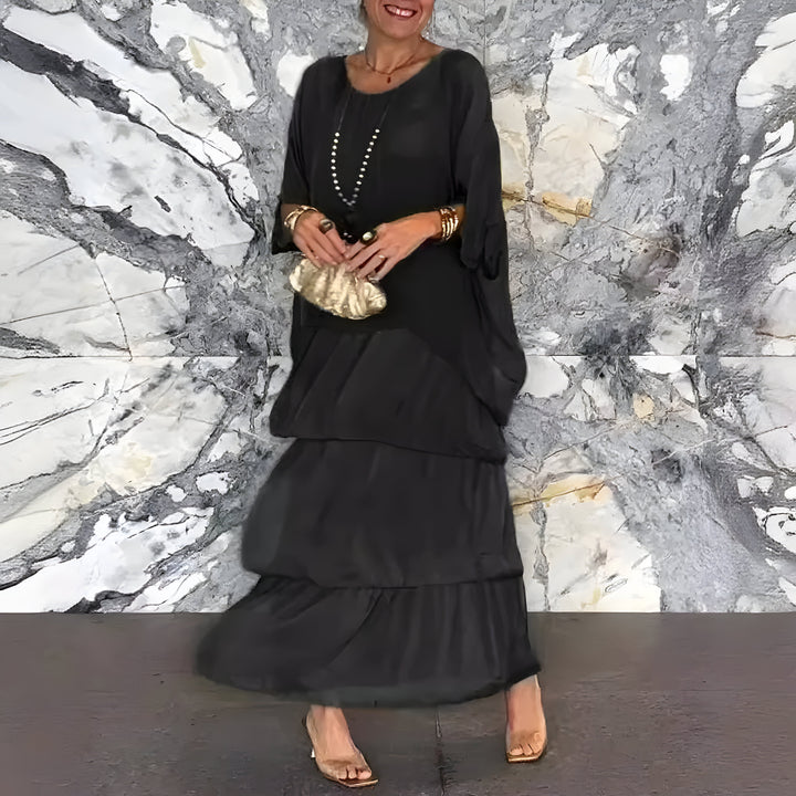 Chic Luna Dress met Soft Layered Dress