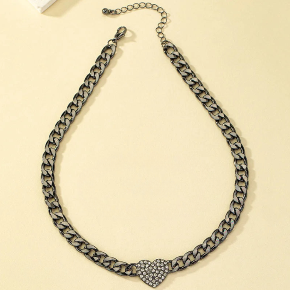 Hartgevende Elegantie Halsketting & Armband Set