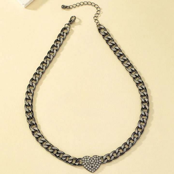 Hartgevende Elegantie Halsketting & Armband Set