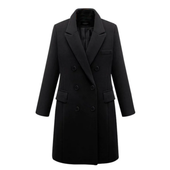 Dames lange jas voor de winter