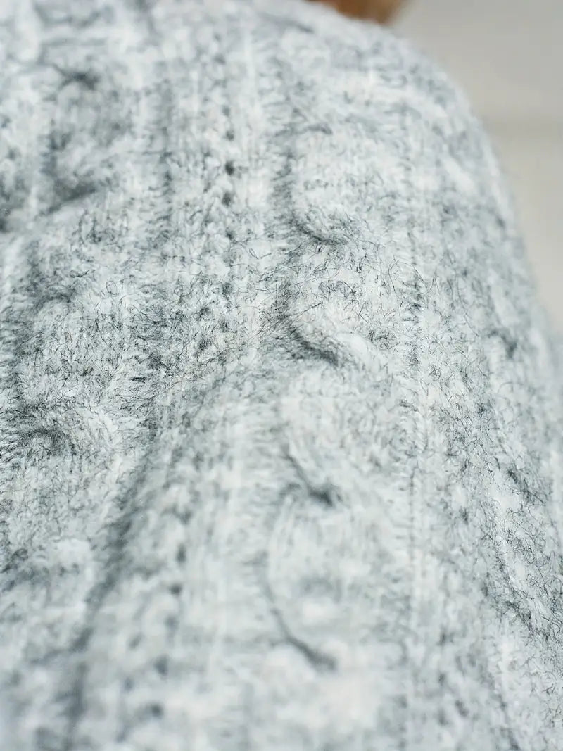 Gebreide Cable Cardigan voor dames