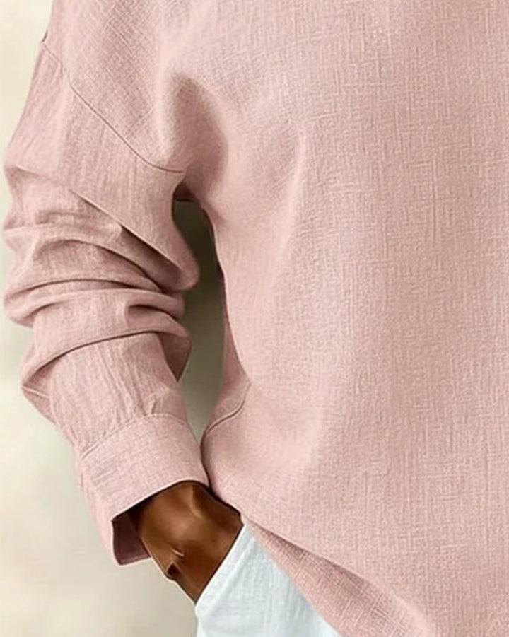 Sexy Off-The-Shoulder Top met lange mouwen