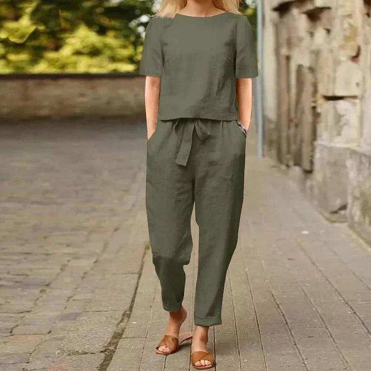 Effortless Grace tweedelige set voor dames