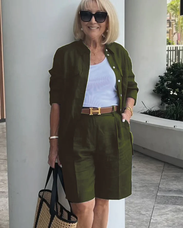 Cardigan Two-Piece Set voor dames