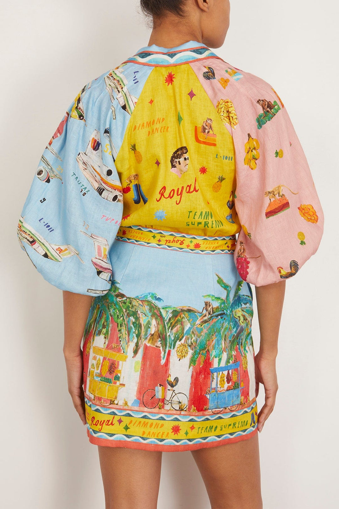 Speelse Flare Mini Jurk