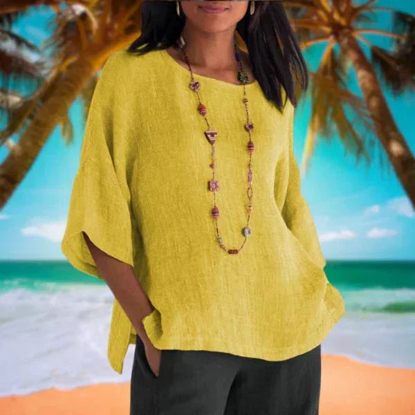 Luchtige blouse voor warme seizoenen