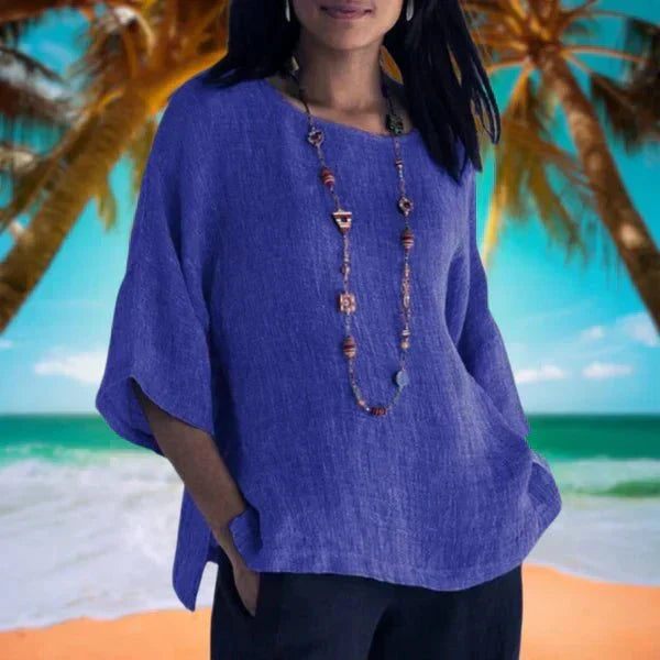 Luchtige blouse voor warme seizoenen