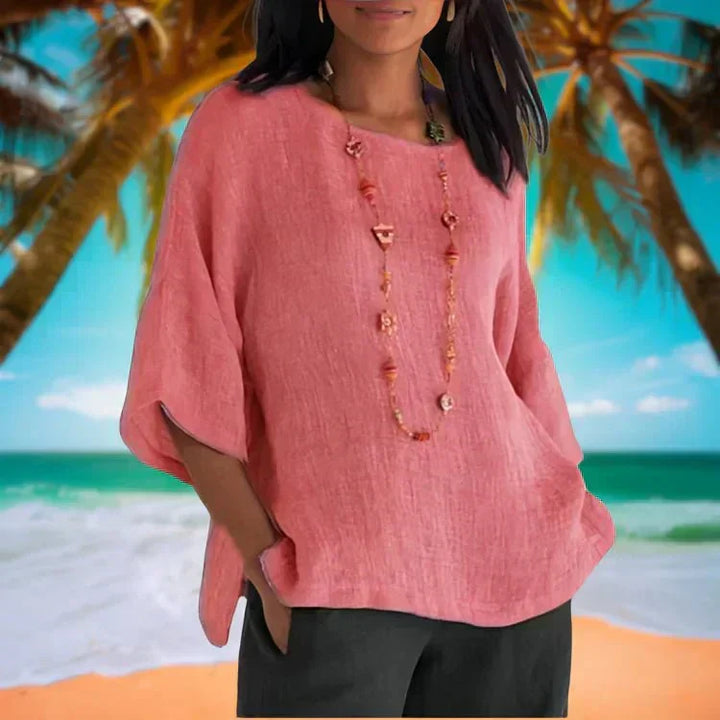 Luchtige blouse voor warme seizoenen