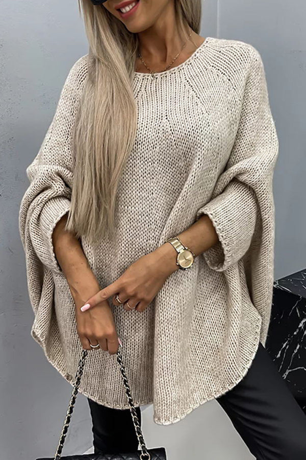 VALERIE Cozy Ribbed gebreide trui