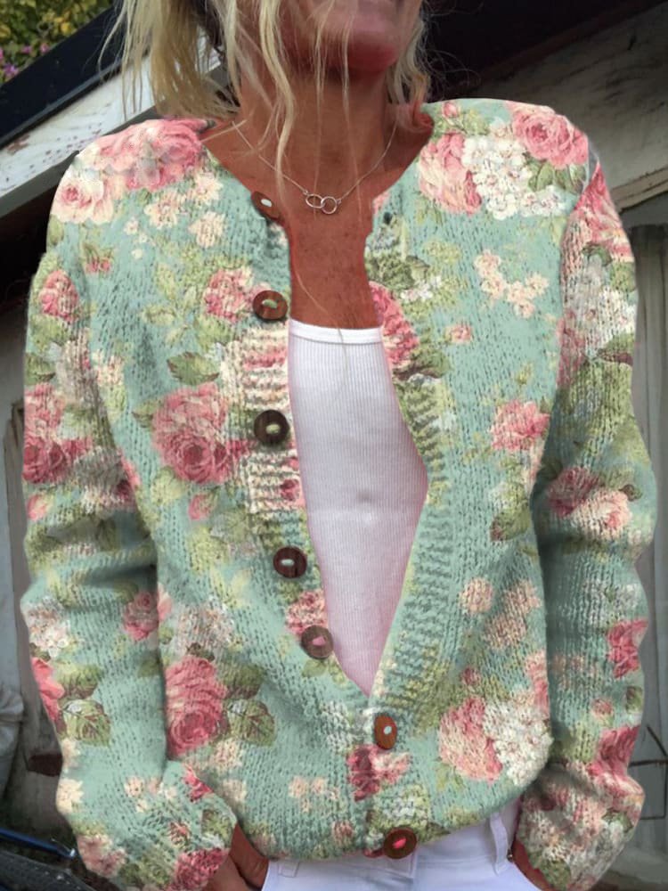 Elizabeth Warm Cardigan met Elegante Drapeer
