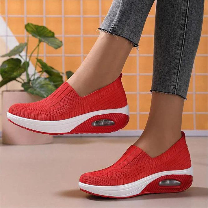 Comfy Air Ademende Slip-On Sneakers voor Dames