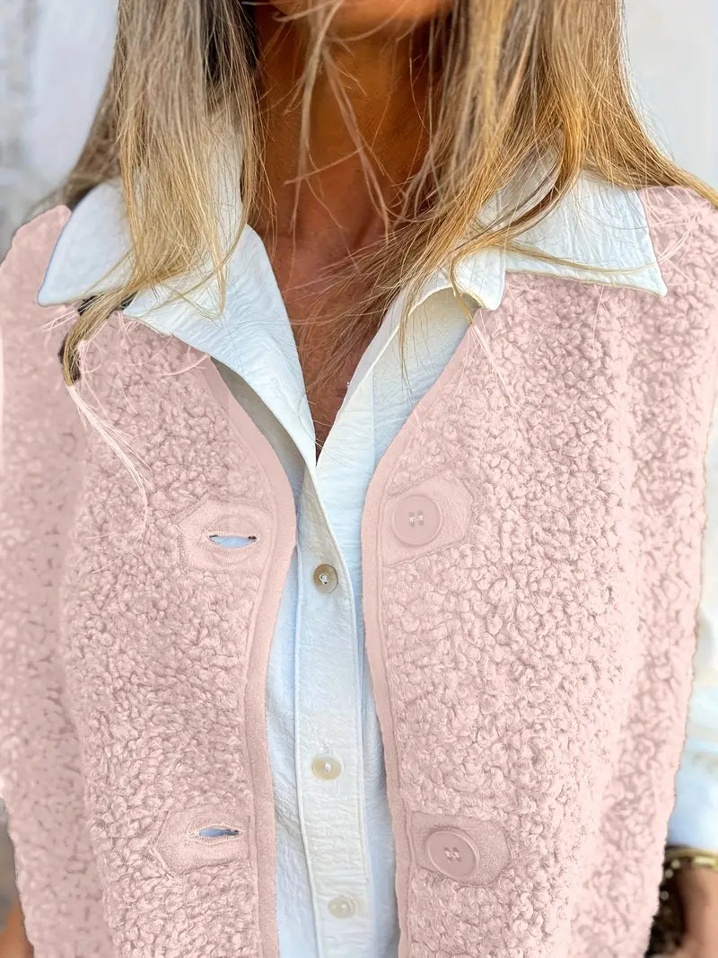Casual Mouwloze Vest Jacket voor Dames