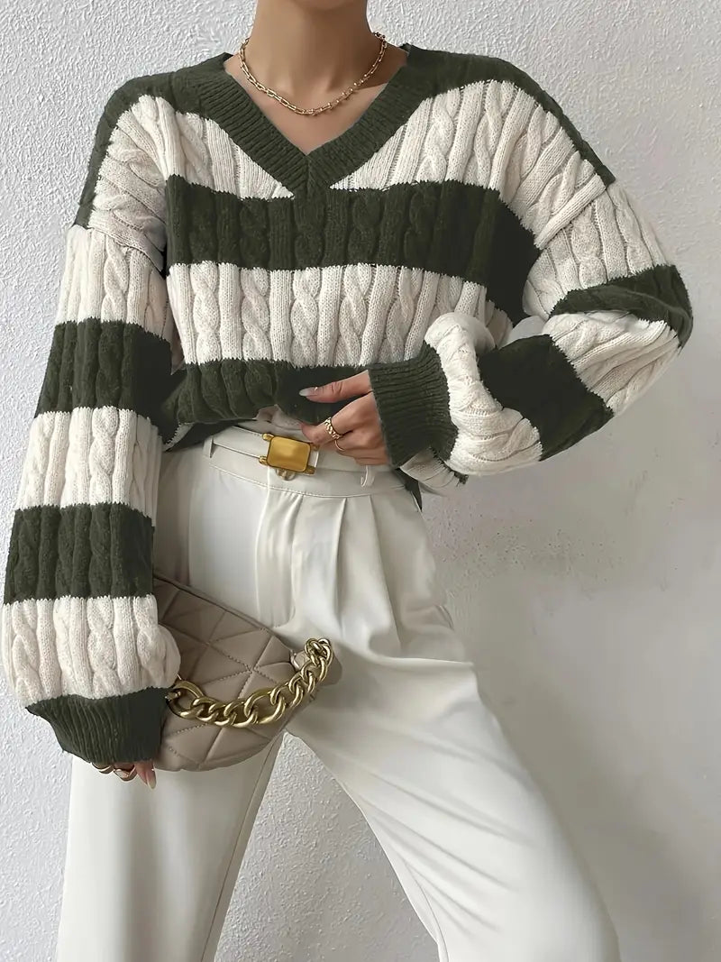 Trendy Cozy Knit Sweater voor dames