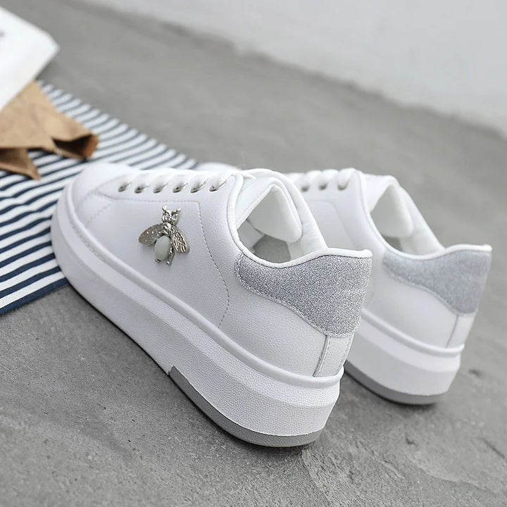 Modieuze PU Leather Plateauschoenen