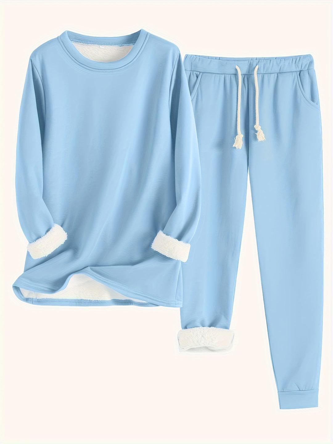 Ontspannen comfortabele tweedelige loungewear