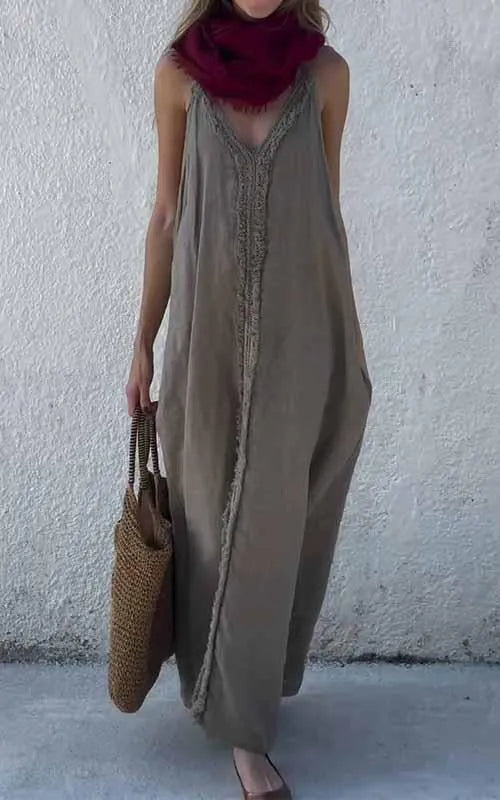Sleek Modern Slip Dress met een delicate vibe