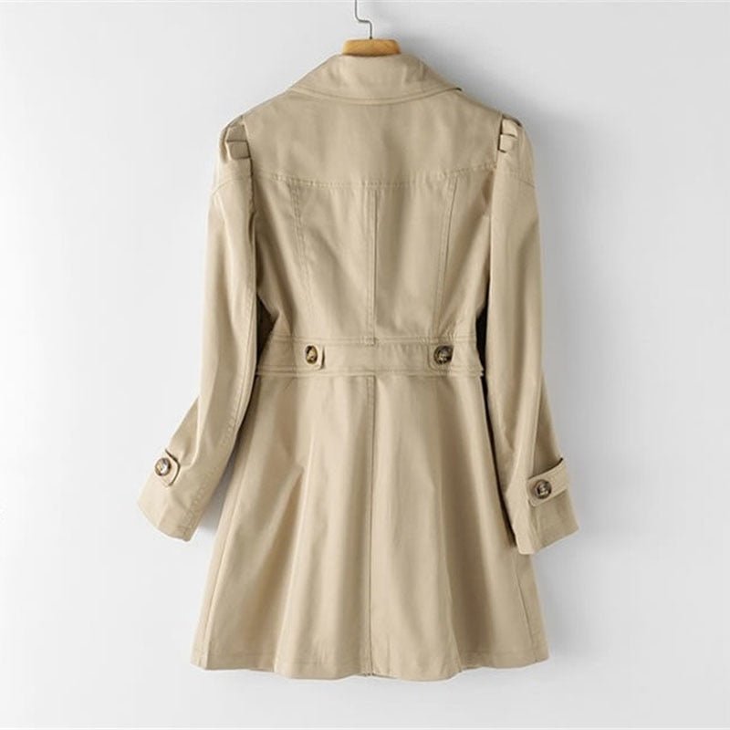 Elegante lange Trench Coat voor dames