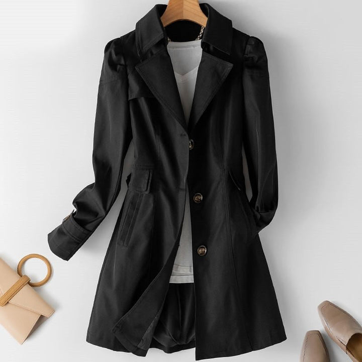 Elegante lange Trench Coat voor dames