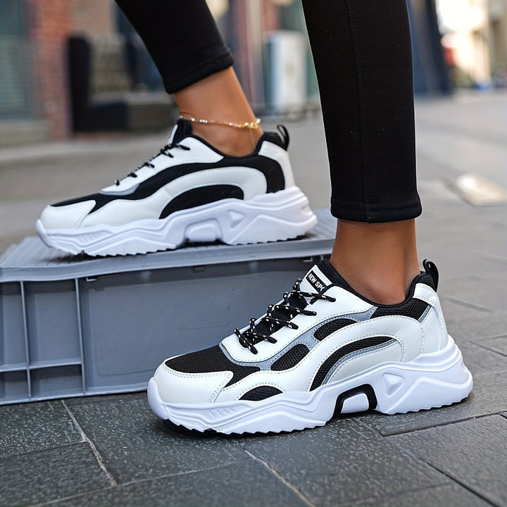 Thalia – Trendy platform chunky sneakers