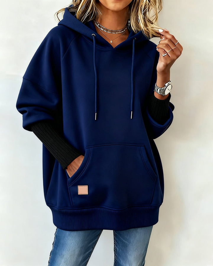 Losse Casual Hooded Sweatshirt