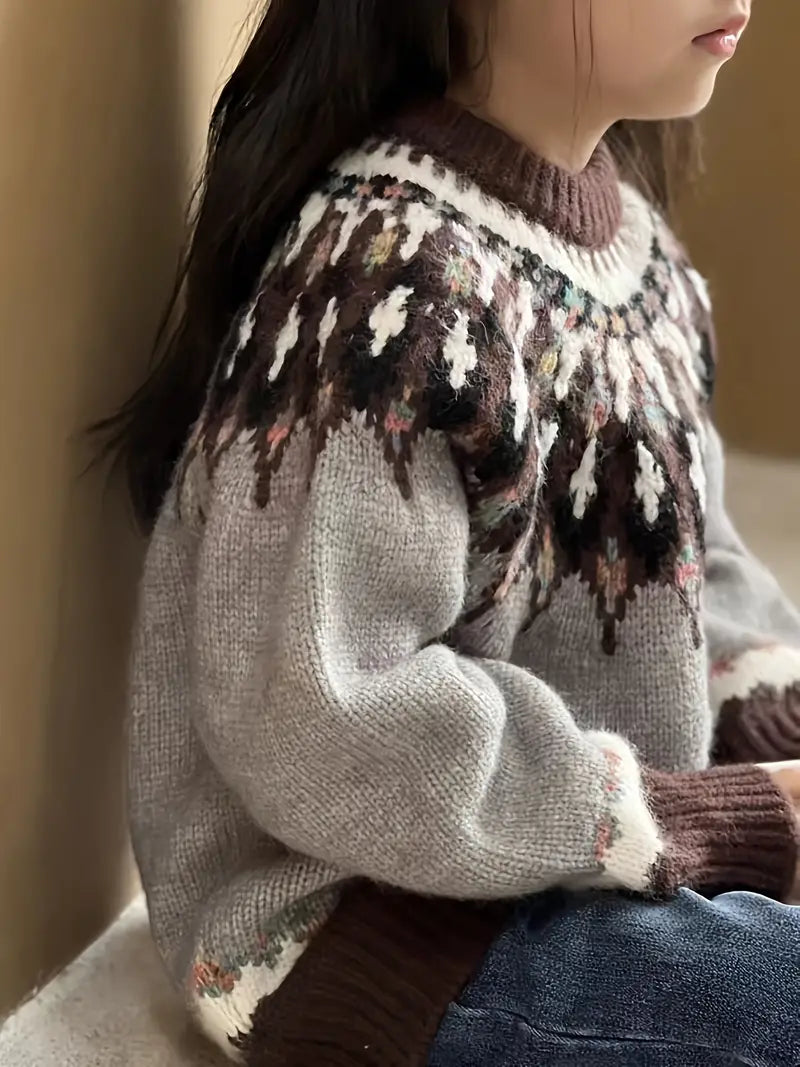 Fleece Lined Jumper voor kinderen met een cozy gevoel