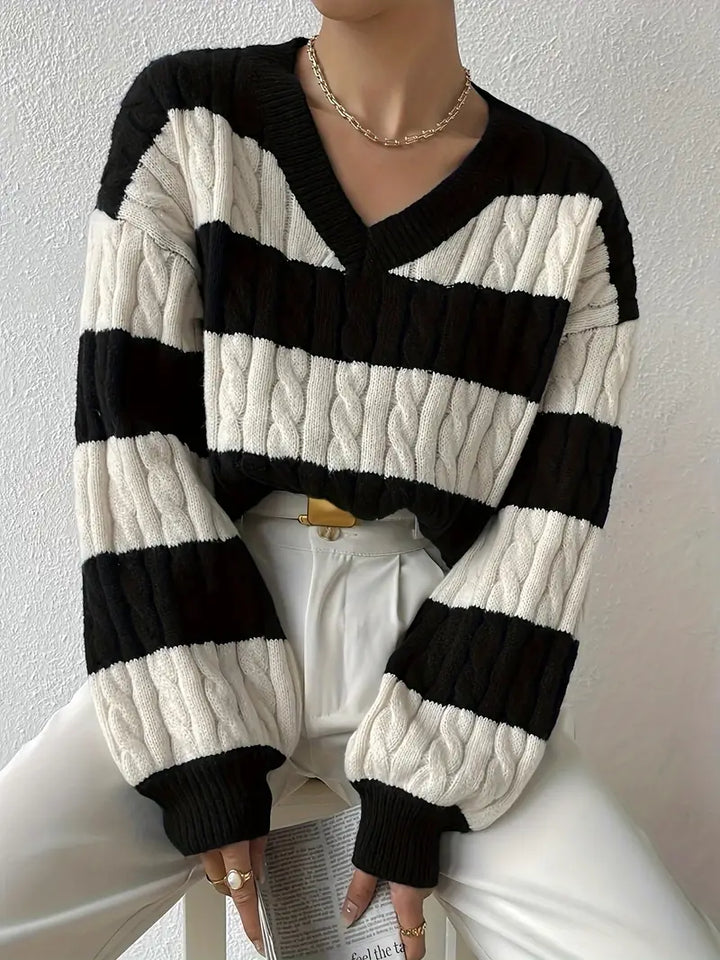 Trendy Cozy Knit Sweater voor dames