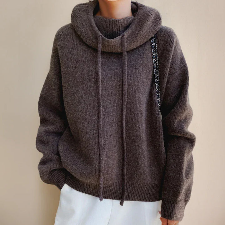 Meriam Soft Knit Hoodie met Winter Comfort