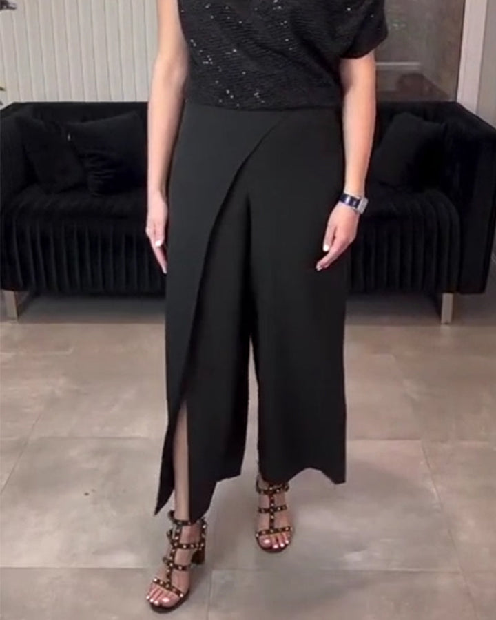 Elegante wijde broek