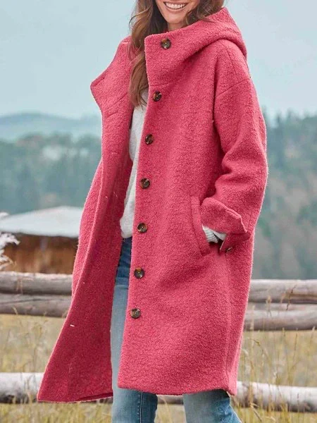 Elegant wollen trui-jack voor dames