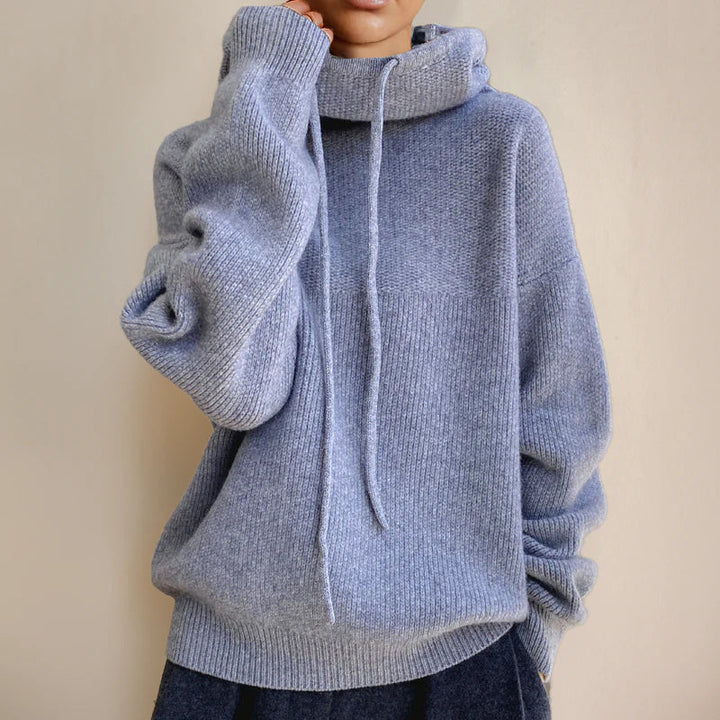 Meriam Soft Knit Hoodie met Winter Comfort