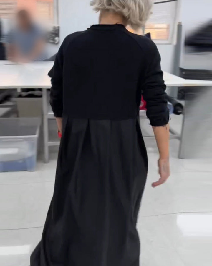 Maxi Effen Casual Jurk