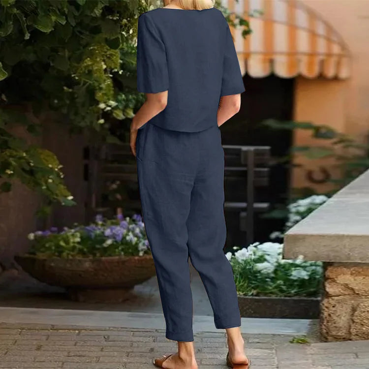 Effortless Grace tweedelige set voor dames