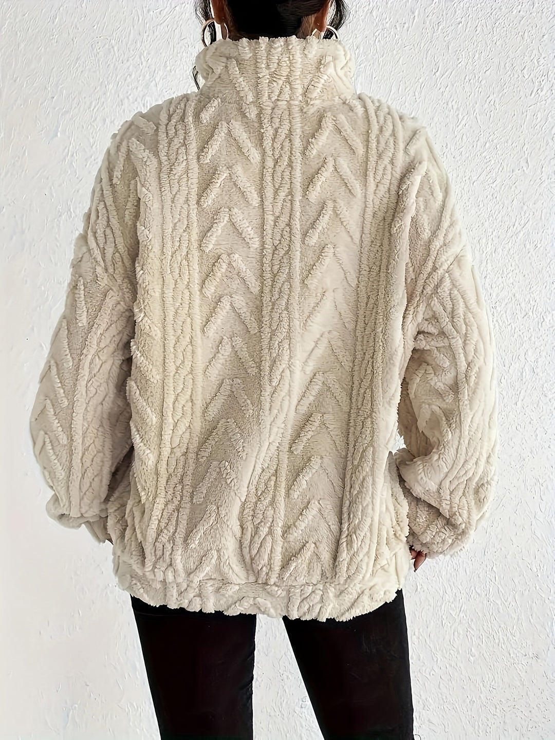 Hazel | Elegante fleece trui
