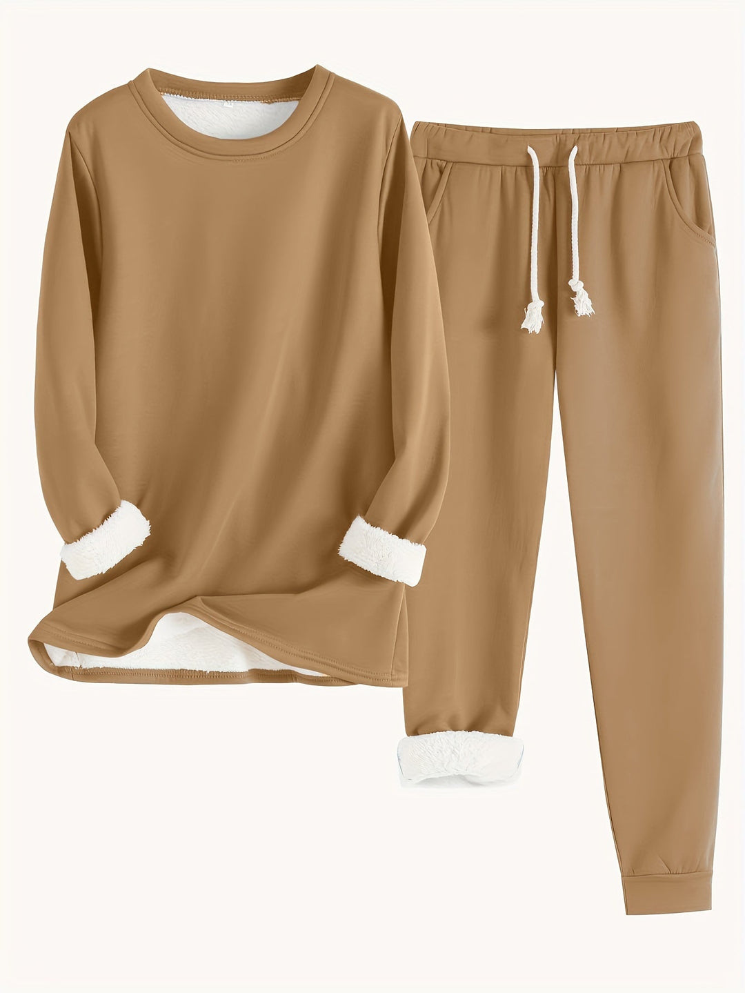 Ontspannen comfortabele tweedelige loungewear