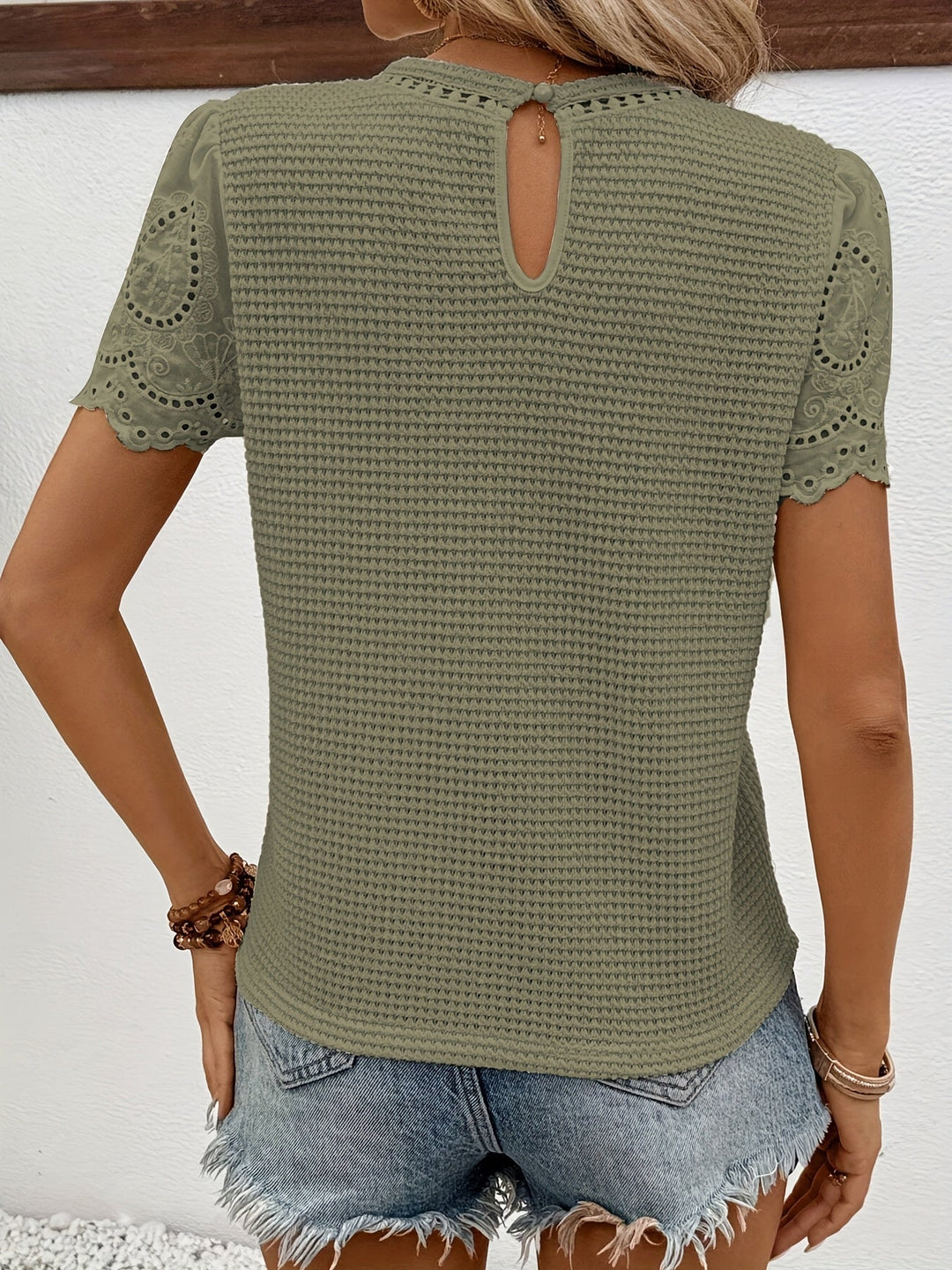 Elegante Crew Neck Top voor dames