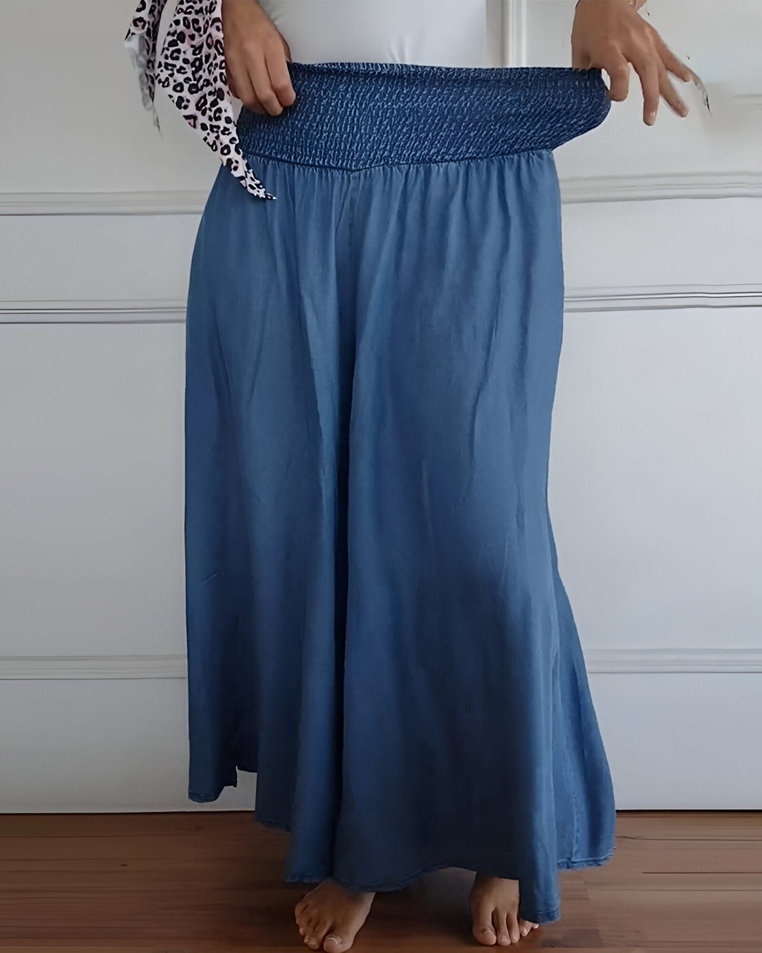 Comfortabele broek met elastische taille