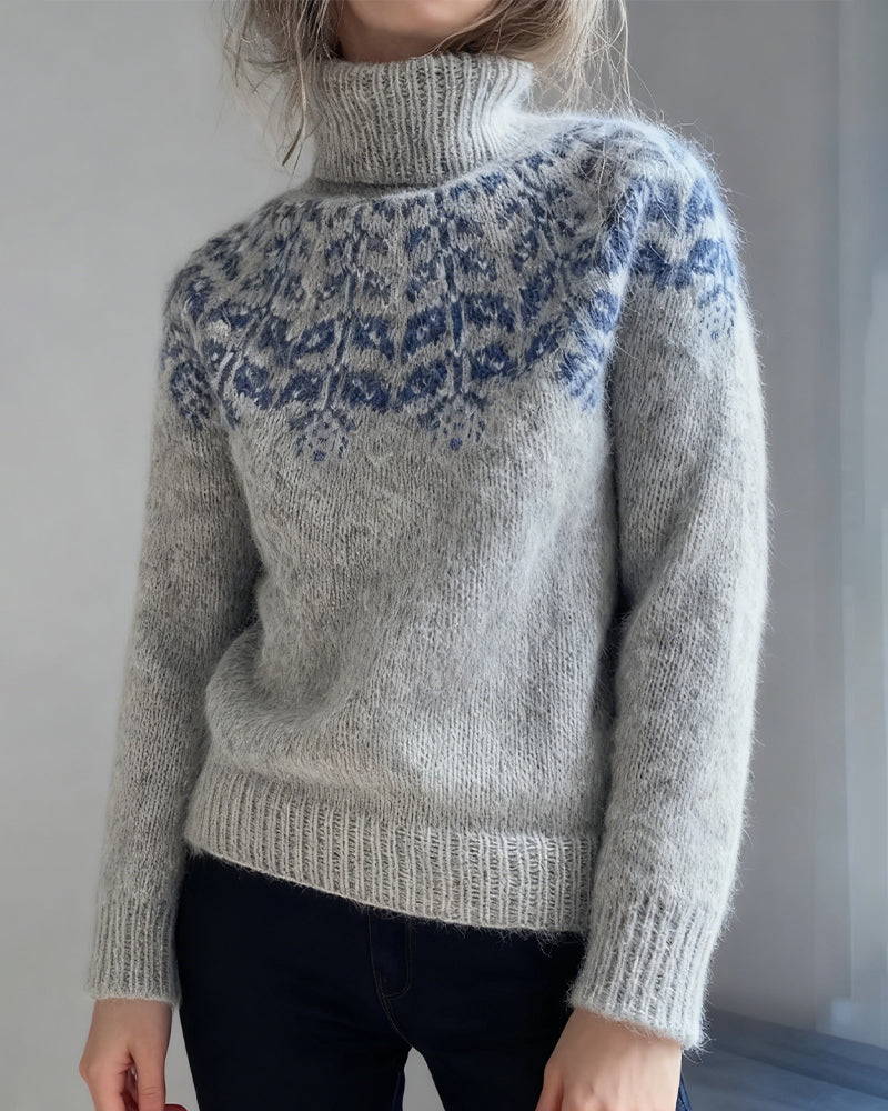 Modieuze Casual Trui met Col