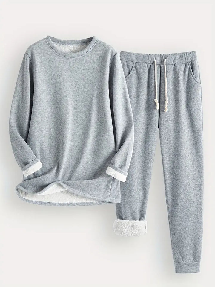 Ontspannen comfortabele tweedelige loungewear