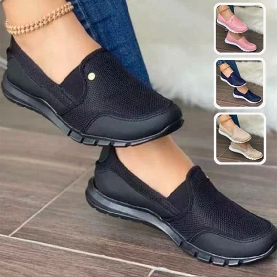 Comfortabele Mesh Wandelsneakers voor Dames