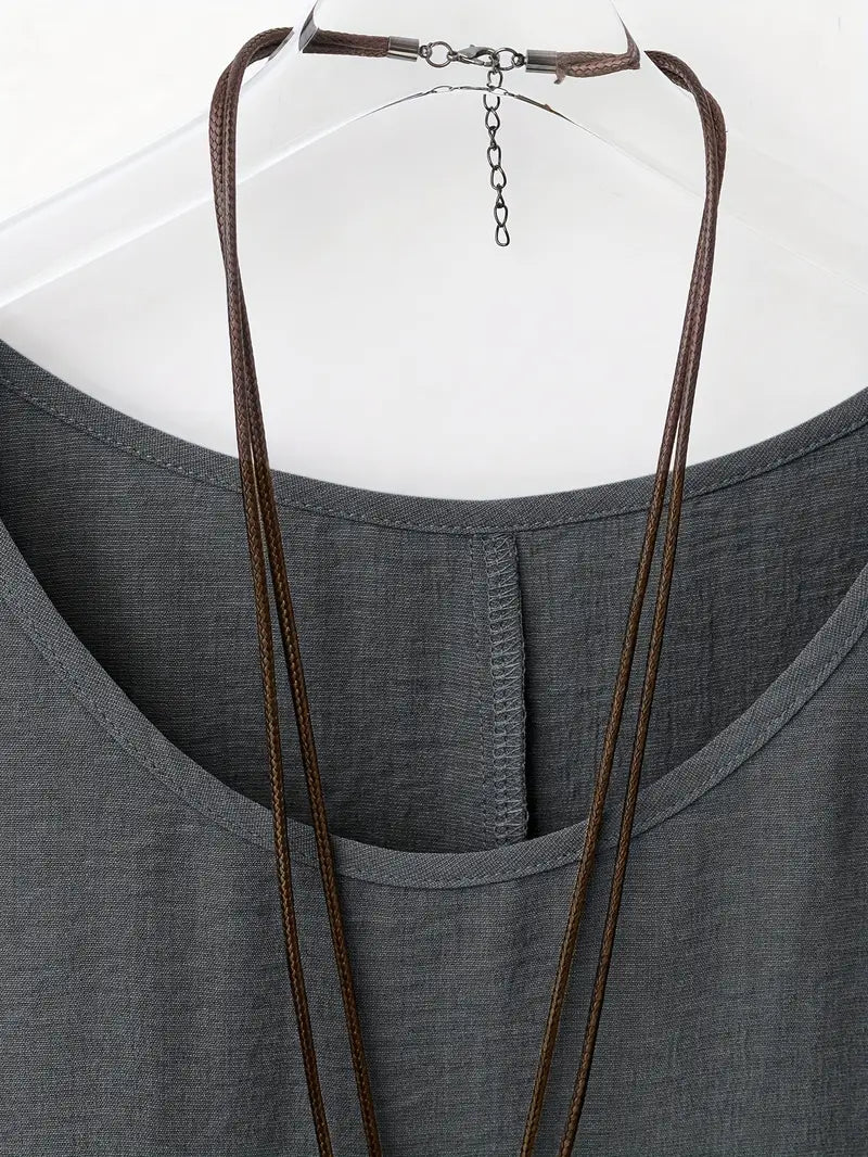 Luchtige Casual Cotton Loose Blouse