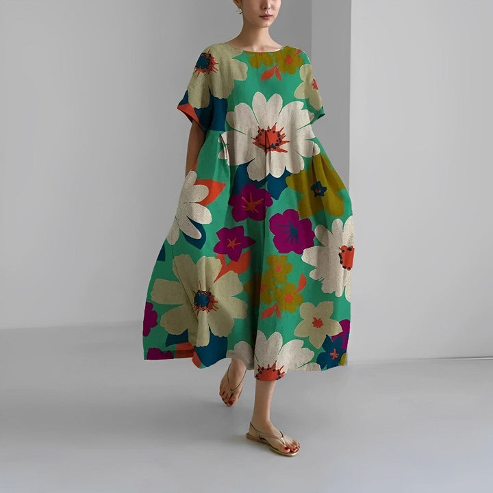 Retro Big Swing Los Maxi Jurk