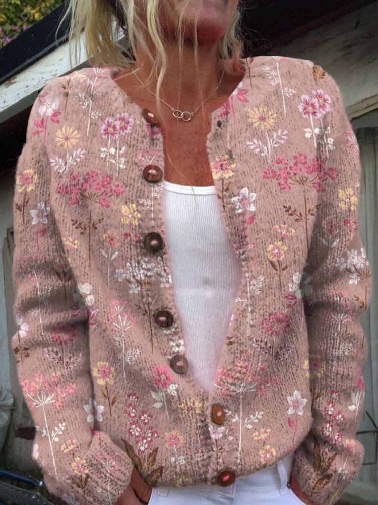 Elizabeth Warm Cardigan met Elegante Drapeer
