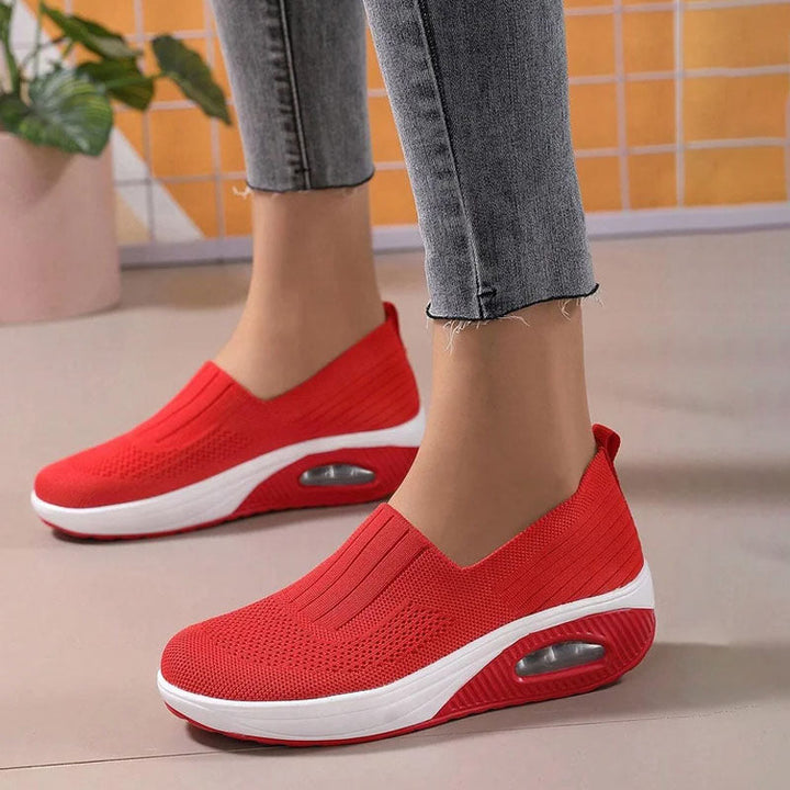 Comfy Air Ademende Slip-On Sneakers voor Dames