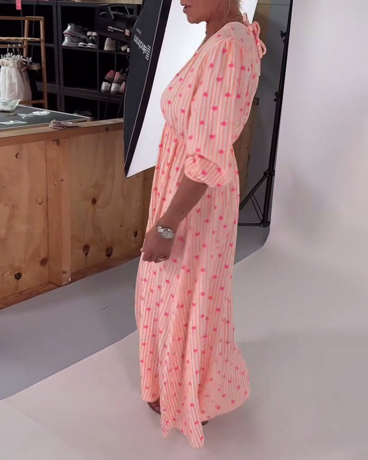 Elegante Jurk met V-hals