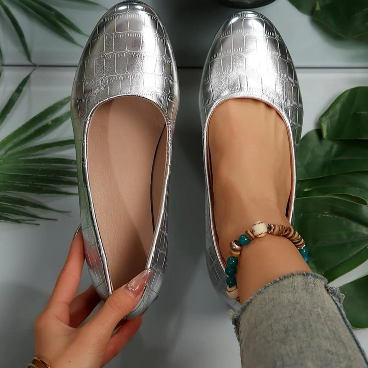 Orthopedische leren damesschoenen – Lichtgewicht, antislip & ademend